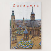 Zaragoza. De kathedraal van Onze Dame van de Pijle Legpuzzel (Verticaal)