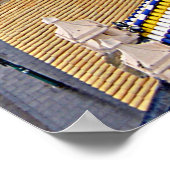 Zaragoza. De kathedraal van Onze Dame van de Pijle Poster (Hoek)