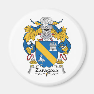 Zaragoza Family Crest Magneet
