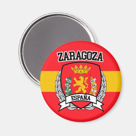 Zaragoza Magneet (Voorkant / Achterkant)