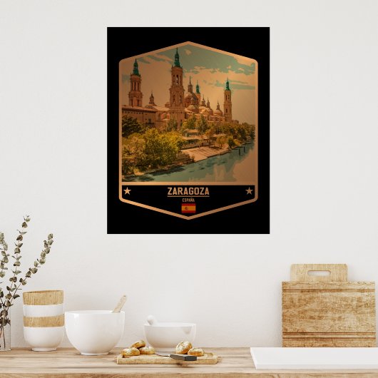 Zaragoza Poster (Keuken)
