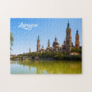 Zaragoza Spanje puzzels op aangepaste tekstfoto's