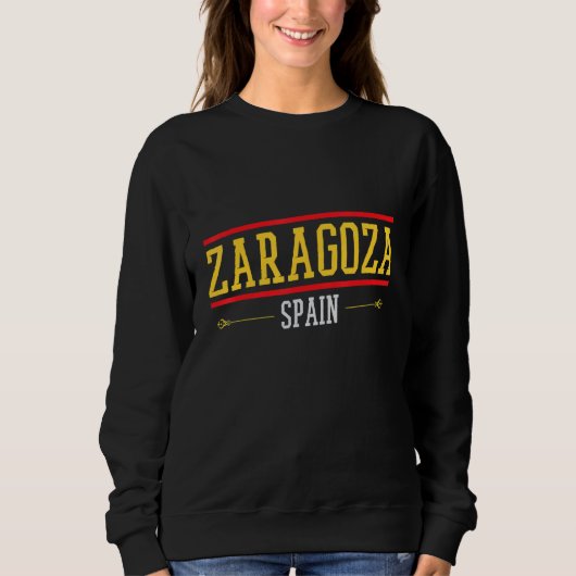 Zaragoza Spanje Zaragoza Herinneringen aan Zarago Trui (Voorkant)