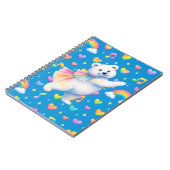 Zarah Dancing Polar Bear Notebook Notitieboek (Linkerzijde)