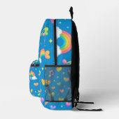 Zarah Dancing Polar Bear Print Cut Sew Bag Bedrukte Rugzak (Rechts)