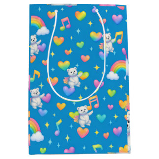 Zarah de dansende ijsbeer | Inpakpapier Medium Cadeauzakje