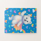 Zarah the Dancing Polar Bear Legpuzzel (Horizontaal)