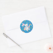 Zarah the Dancing Polar Bear • stickers (Envelop)