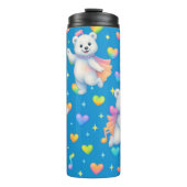 Zarah the Dancing Polar Bear Thermal Tumblers Thermosbeker (Voorkant)