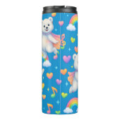 Zarah the Dancing Polar Bear Thermal Tumblers Thermosbeker (Achterkant)