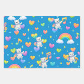 Zarah the Dancing Polar Bear | Wrapping Paper (Voorkant 3)