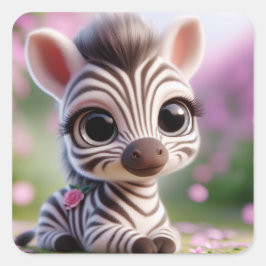 Zarah Vierkante Sticker