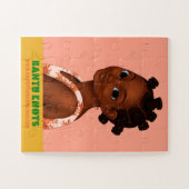 Zara's Wash Day - Bantu Knots Puzzle 11x14 30pc Legpuzzel (Horizontaal)
