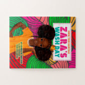 Zara's Wash Day - Book Hoesje Puzzle 11X14 30pc Legpuzzel (Horizontaal)