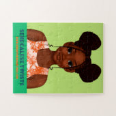 Zara's Wash Day-Senegalese Twists Puzzle11X14 30pc Legpuzzel (Horizontaal)