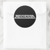 Zarathustra Grote Logo Sticker (Tas)