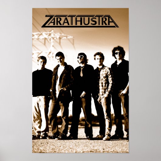 Zarathustra "High Wire" Poster (Voorkant)