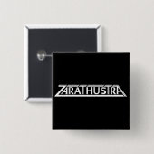 Zarathustra Logo Small Square Button (Voorkant /achterkant)
