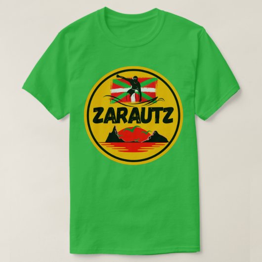 zarautz pais vasco t-shirt (Design voorkant)