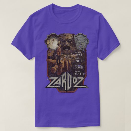 Zardoz 1974 t-shirt (Design voorkant)