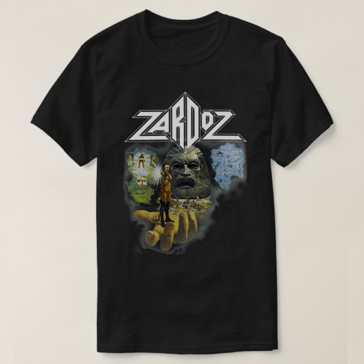 Zardoz Baseball Sleeve T-shirt (Design voorkant)