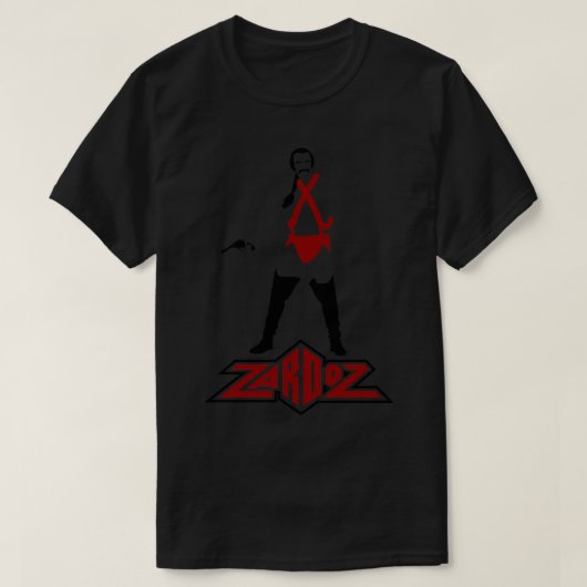Zardoz de 1974 t-shirt (Design voorkant)