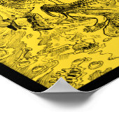 Zargon 11x14 sepia poster (Hoek)