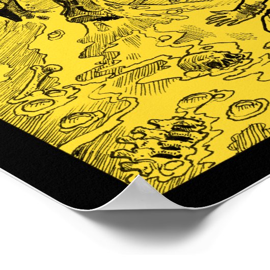 Zargon 16 x 20-inch sepia poster (Hoek)