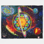 Zargon Orbz Fleece Deken (Voorkant (Horizontaal))