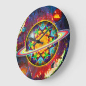 Zargon Orbz Kaleid Grote Klok (Hoek)