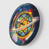Zargon Orbz Kaleid Grote Klok (Hoek)
