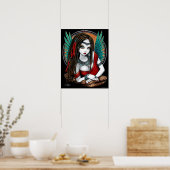 Zaria Tribal Aztec Mesoamerica Angel Poster (Keuken)