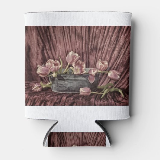 Zarte Tulpen Blikjeskoeler (Voorkant)