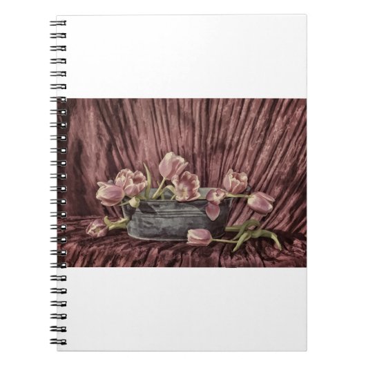 Zarte Tulpen Notitieboek (Voorkant)