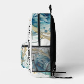 ZARZOMIA BEDRUKTE RUGZAK (Rechts)