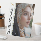 ZARZOMIA RECLAMEBORD MET VOETSTUK (Insitu)