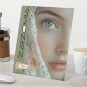 ZARZOMIA RECLAMEBORD MET VOETSTUK (Insitu)