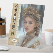 ZARZOMIA RECLAMEBORD MET VOETSTUK (Insitu)