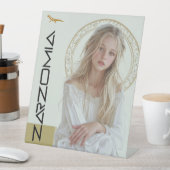 ZARZOMIA RECLAMEBORD MET VOETSTUK (Insitu)