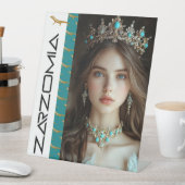 ZARZOMIA RECLAMEBORD MET VOETSTUK (Insitu)