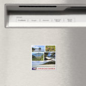 zAS003 AMERICAN SAMOA, Oceanië, Fridge Magneet (Insitu (Vaatwasser))