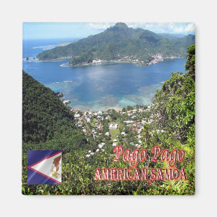 zAS005 PAGO PAGO, American Samoa, Oceania, Fridge Magneet