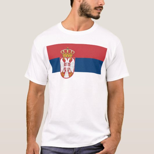Zastava Srbije, Servische vlag T-shirt (Voorkant)