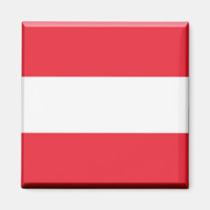 zAT001 OOSTENRIJKSE VLAG, Oostenrijk, Koelkast Magneet