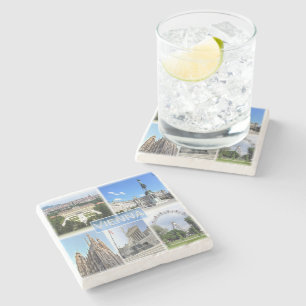 zAT005 VIENNA, Oostenrijk, Europa, Stenen Onderzetter