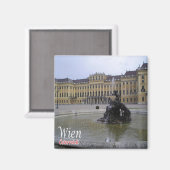 zAT011 WENEN WIEN Oostenrijk, Koelkast Magneet (Voorkant / Achterkant)