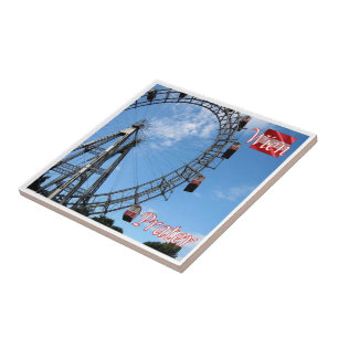 zAT014 WIEN PRATER Oostenrijk, Tegeltje
