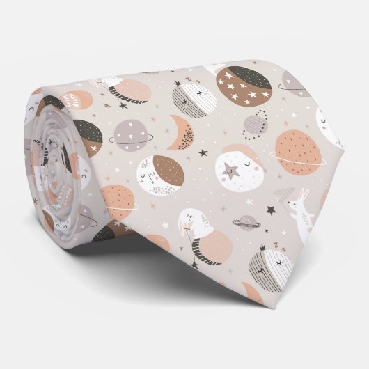 Zat droombundels in het ruimtetype stropdas (Opgerold)