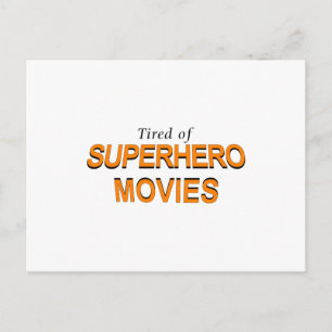 Zat Van Superheldenfilms Briefkaart