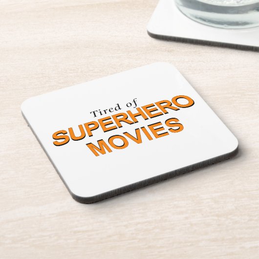 Zat Van Superheldenfilms Drankjes Onderzetter (Linkerzijde)